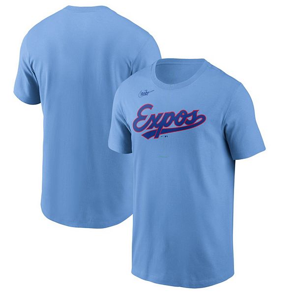 Мужская футболка powder blue montreal expos cooperstown wordmark Nike
Мужская футболка powder blue montreal expos cooperstown wordmark Nike