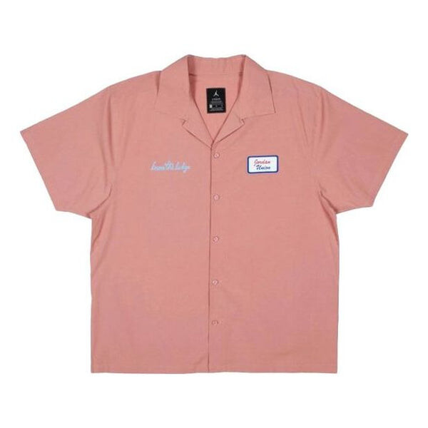 Футболка x union la вышитый логотип футболка Air Jordan, розовый
Футболка x union la вышитый логотип футболка Air Jordan, розовый