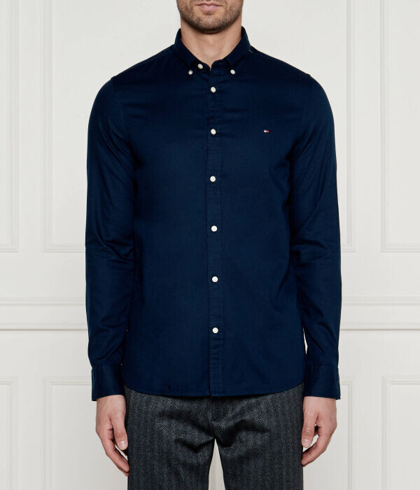 Рубашка мужская Tommy Hilfiger классическая на пуговицах, синий
Рубашка мужская Tommy Hilfiger классическая на пуговицах, синий