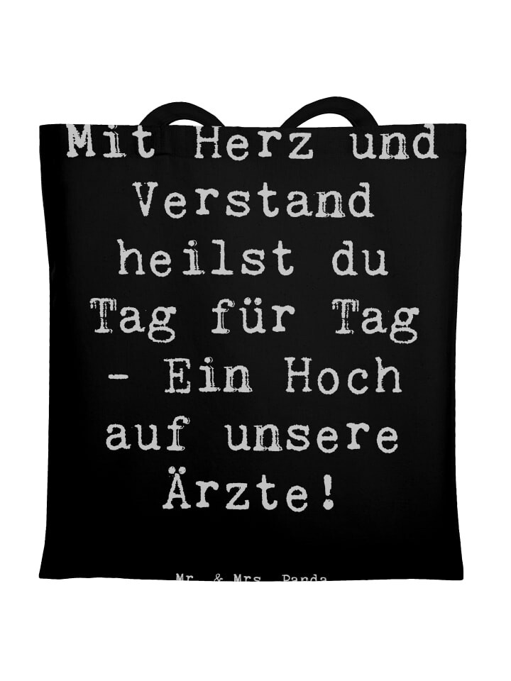 Сумка для переноски Mr & Mrs Panda Arzt Herz Verstand, черный
Сумка для переноски Mr & Mrs Panda Arzt Herz Verstand, черный
