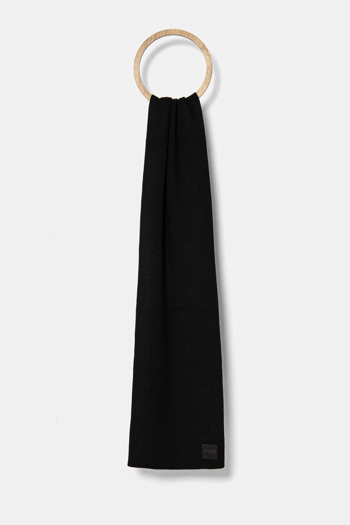 Шерстяной шарф Boss Orange, черный
Шерстяной шарф Boss Orange, черный