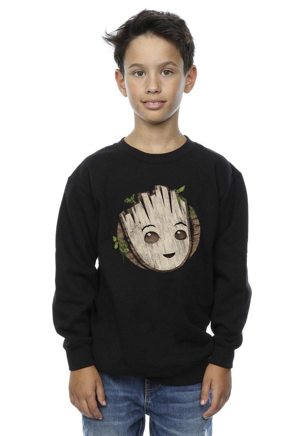 Толстовка с деревянной головой I Am Groot Marvel, черный
Толстовка с деревянной головой I Am Groot Marvel, черный