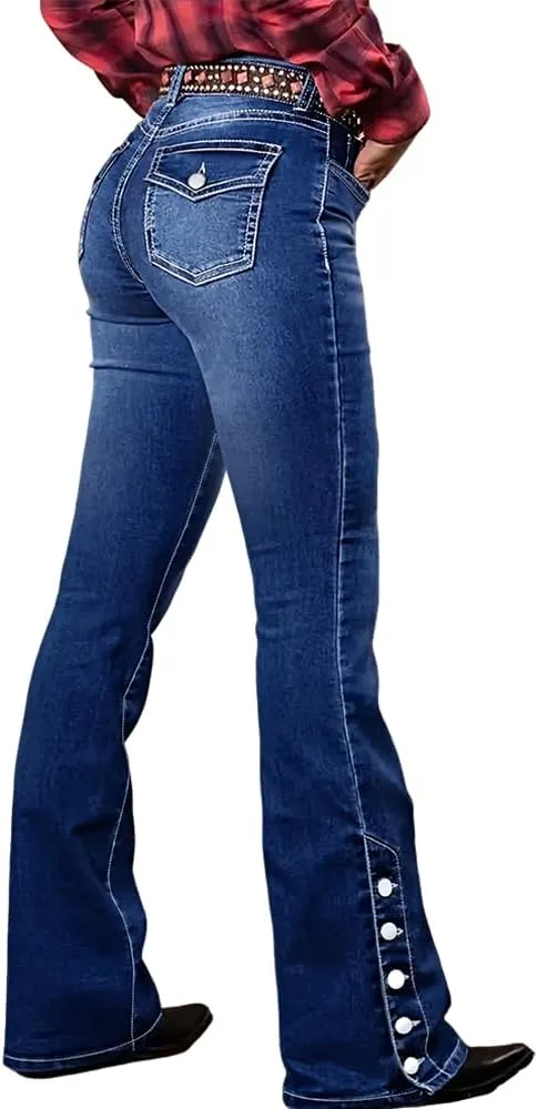 Cuyulitcik женские джинсы bootcut plus size stretchy high waist QERINTE
Cuyulitcik женские джинсы bootcut plus size stretchy high waist QERINTE
