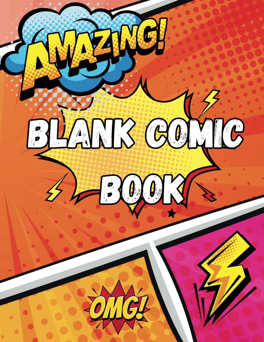 Blank Canvas:: Create Your Own Comic Masterpiece. Notebook With Blank Comic Book Pages Templates (Independently published)
Blank Canvas:: Create Your Own Comic Masterpiece. Notebook With Blank Comic Book Pages Templates (Independently published)