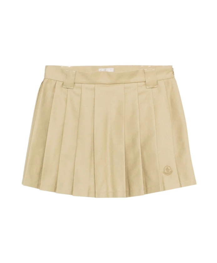 Плиссированная юбка А-силуэта Moncler, бежевый
Плиссированная юбка А-силуэта Moncler, бежевый