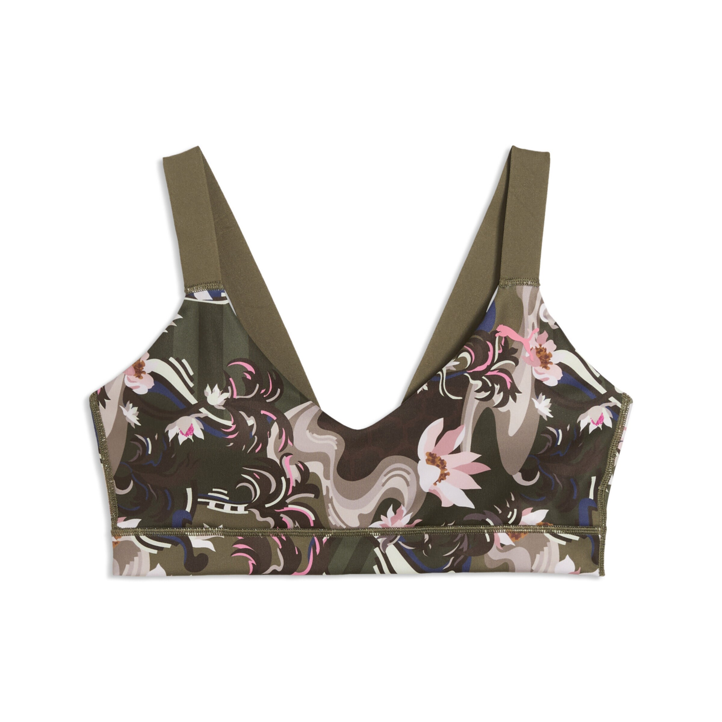 PUMA Спортивный бюстгальтер-бралетт 'League' в оливковом цвете
PUMA Спортивный бюстгальтер-бралетт 'League' в оливковом цвете