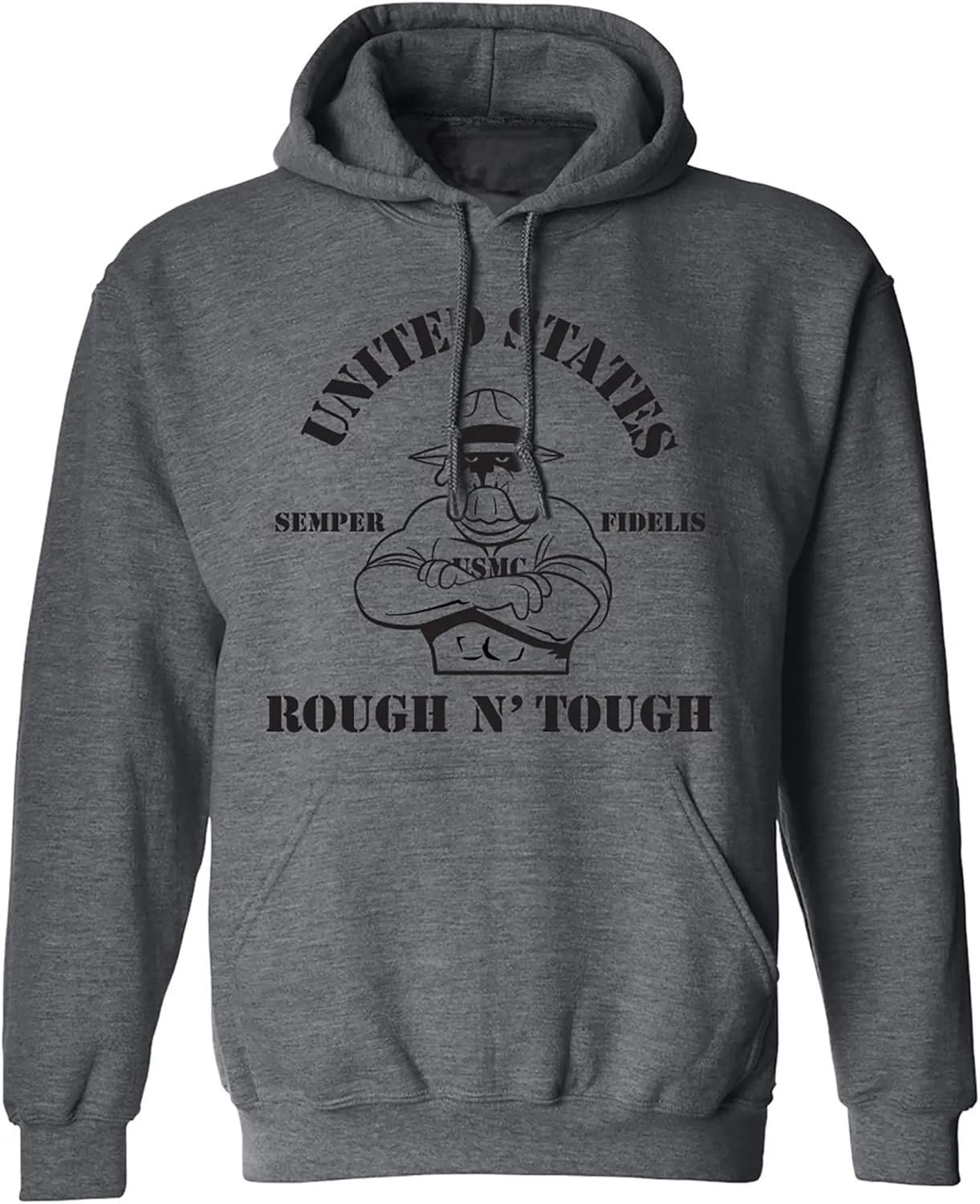 Толстовка с капюшоном Zerogravitee USMC Bulldog Rough N' Tough
Толстовка с капюшоном Zerogravitee USMC Bulldog Rough N' Tough