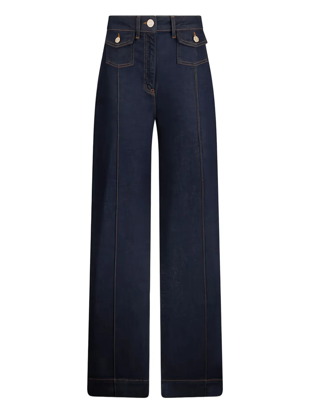 Расклешенные джинсы с клапанами на карманах LIU JO, синий
Расклешенные джинсы с клапанами на карманах LIU JO, синий