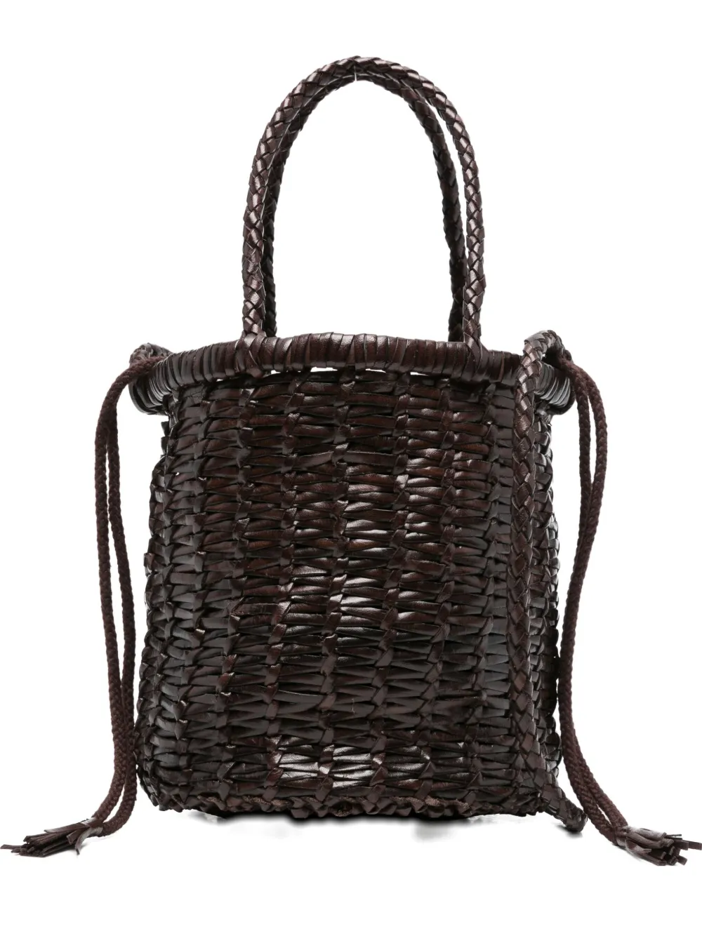 Кожаная сумка-ведро DRAGON DIFFUSION, коричневый 
Кожаная сумка-ведро DRAGON DIFFUSION, коричневый