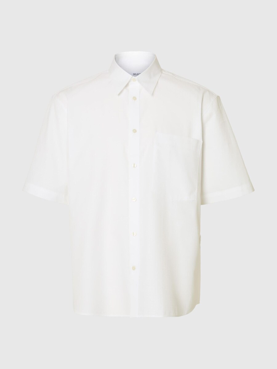 Рубашка на пуговицах Comfort fit SELECTED, белый
Рубашка на пуговицах Comfort fit SELECTED, белый