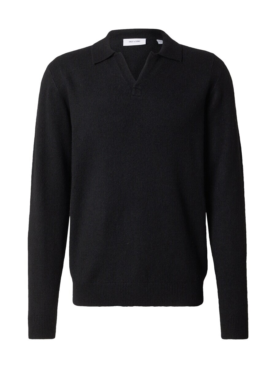 Свитер с v-образным вырезом Only & Sons Sweater, черный
Свитер с v-образным вырезом Only & Sons Sweater, черный