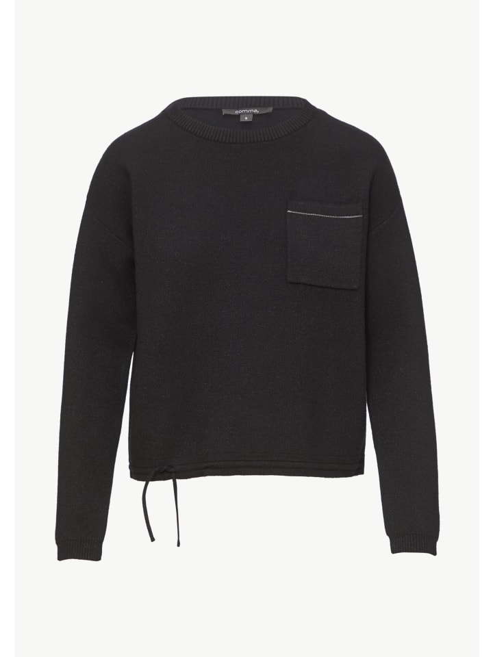Вязаный свитер в цвете 9999_черный comma
Вязаный свитер в цвете 9999_черный comma