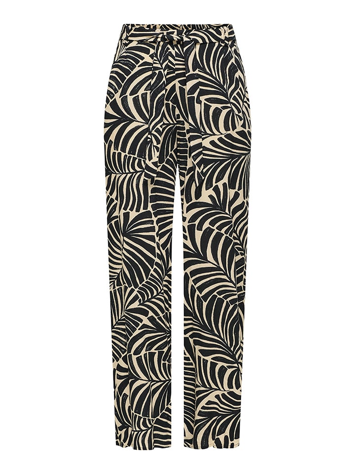 Тканевые брюки ONLY, бежевый/черный
Тканевые брюки ONLY, бежевый/черный