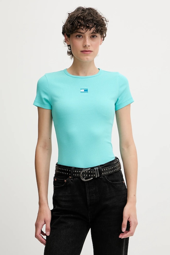 Футболка Tommy Jeans, бирюзовый
Футболка Tommy Jeans, бирюзовый