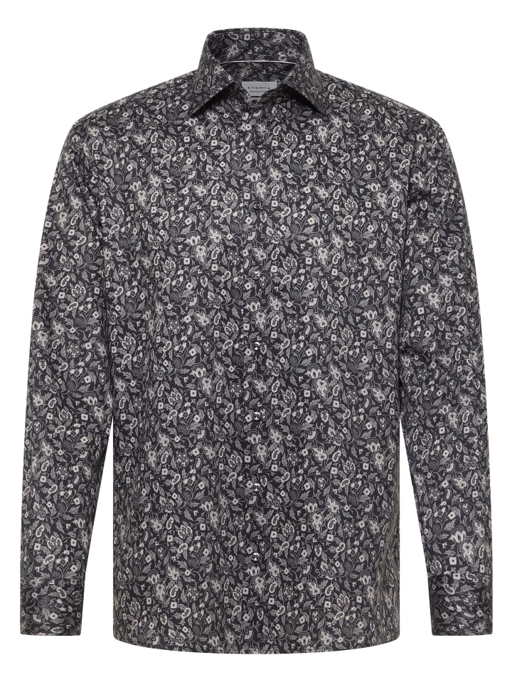 Рубашка COMFORT FIT антрацитового цвета Eterna
Рубашка COMFORT FIT антрацитового цвета Eterna