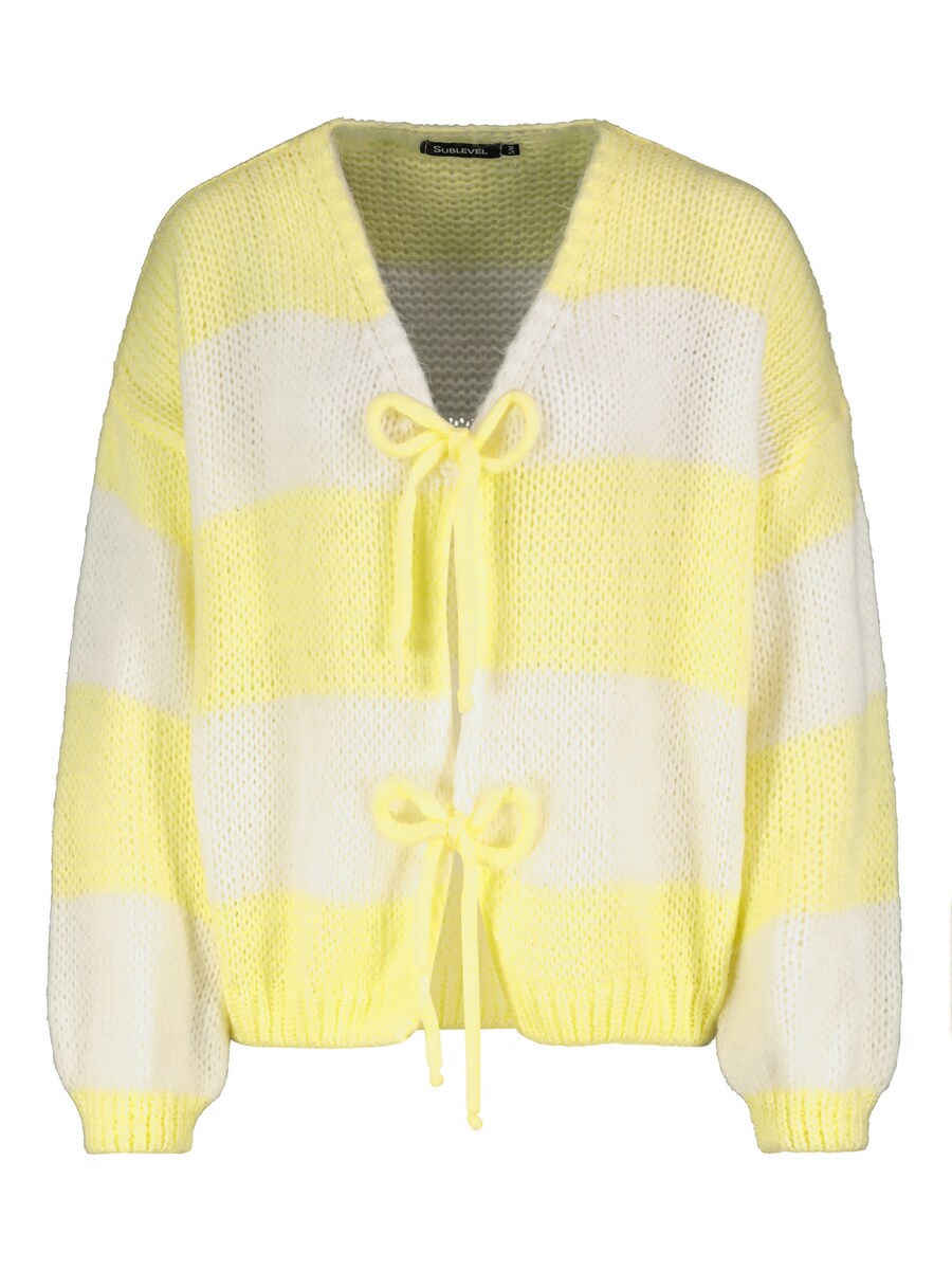Вязаный кардиган Sublevel, желтый
Вязаный кардиган Sublevel, желтый