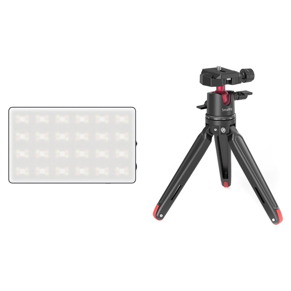 Компактный светодиодный RGB-светильник SmallRig RM120 + комплект мини-штатива
Компактный светодиодный RGB-светильник SmallRig RM120 + комплект мини-штатива