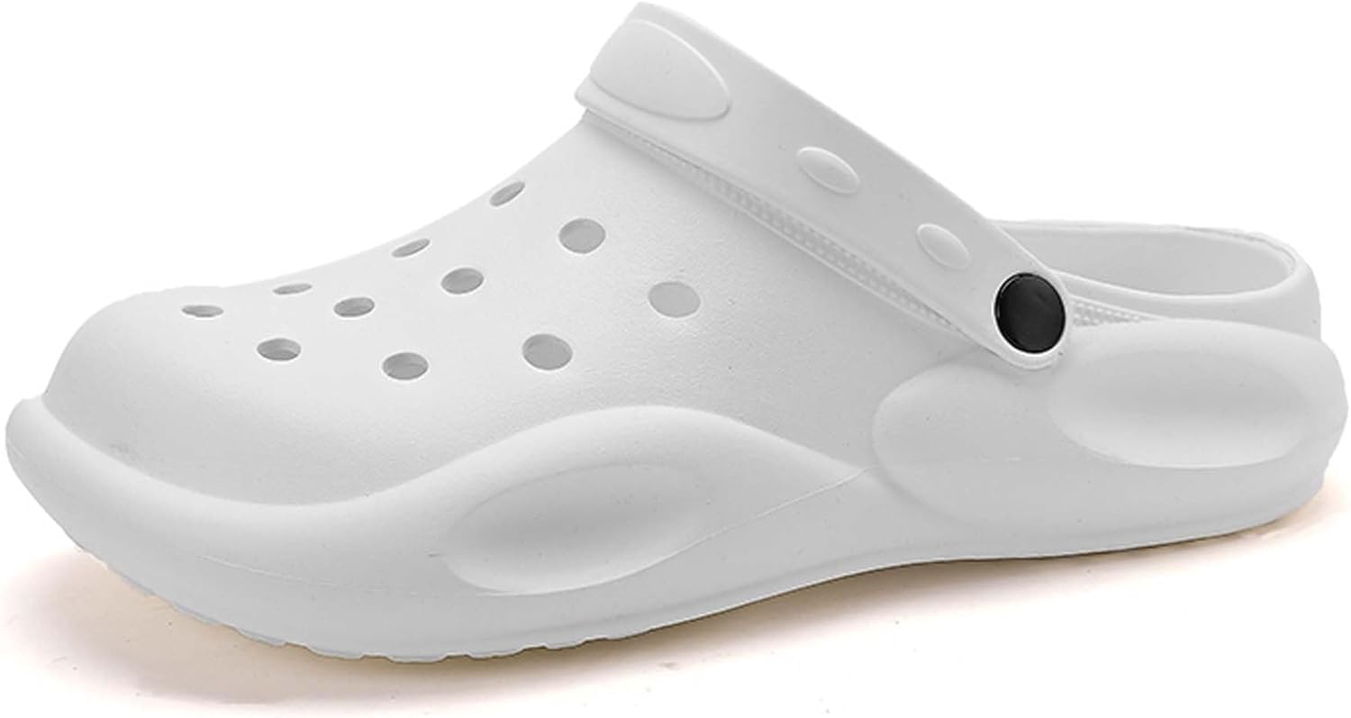 Летние сандалии мужские и женские, сабо, садовая обувь, нескользящие, быстро сохнущие, пляжные, домашние, для душа, мюли с регулируемым каблуком Generic, белый
Летние сандалии мужские и женские, сабо, садовая обувь, нескользящие, быстро сохнущие, пляжные, домашние, для душа, мюли с регулируемым каблуком Generic, белый