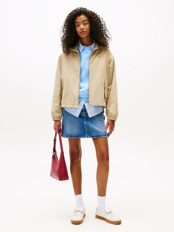 TOMMY JEANS Бежевая рубашка-куртка
TOMMY JEANS Бежевая рубашка-куртка