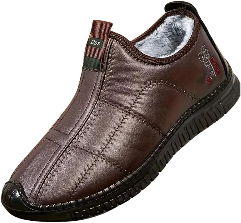 Мужские зимние ботинки Hhhchpm с удобной толстой подошвой, слипоны, противоскользящая подошва из ПУ, внутренний материал из ткани, Sepia
Мужские зимние ботинки Hhhchpm с удобной толстой подошвой, слипоны, противоскользящая подошва из ПУ, внутренний материал из ткани, Sepia