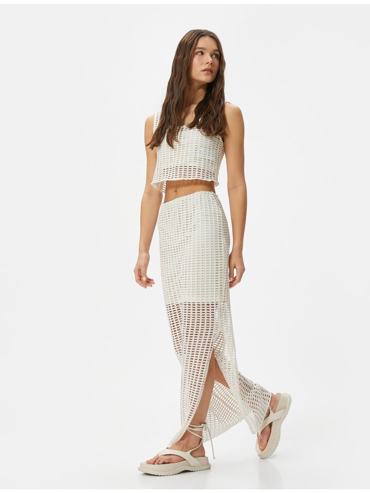 Юбка KOTON, экрю
Юбка KOTON, экрю