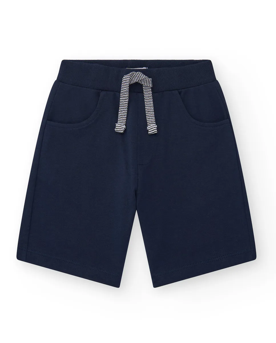 Однотонные шорты-бермуды для мальчиков с регулируемой талией и карманами Tuc tuc, тёмно-синий
Однотонные шорты-бермуды для мальчиков с регулируемой талией и карманами Tuc tuc, тёмно-синий