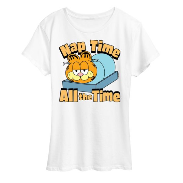 Женская футболка с принтом «Гарфилд всегда спит» Licensed Character, белый
Женская футболка с принтом «Гарфилд всегда спит» Licensed Character, белый