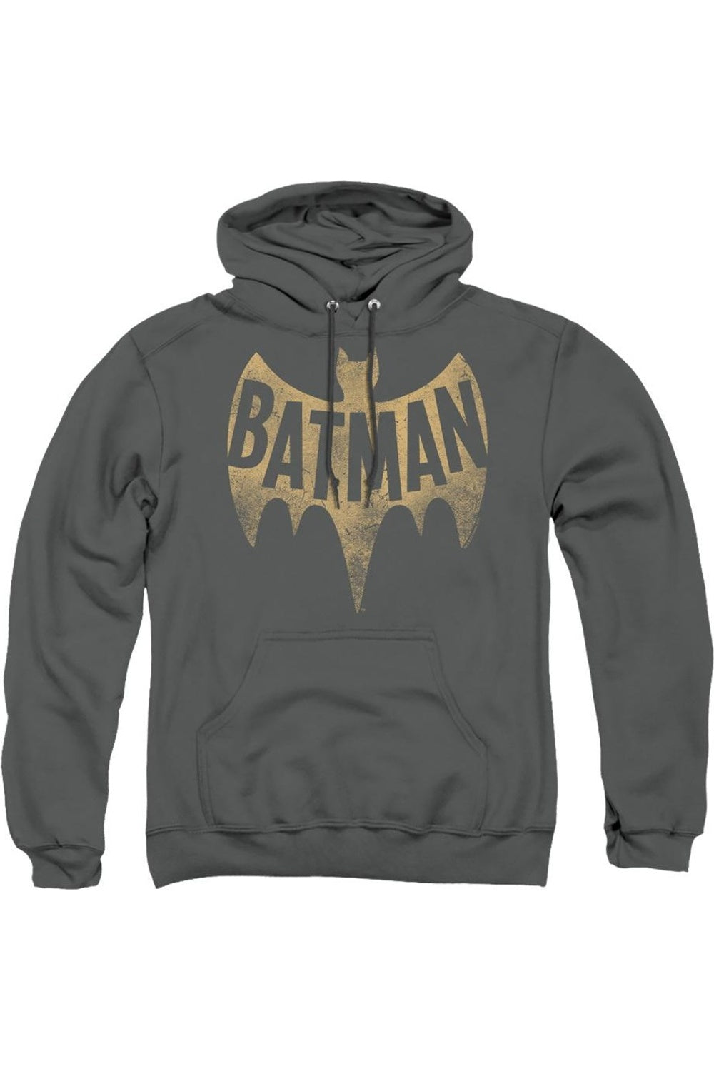Толстовка с капюшоном Batman Classic Tv Vintage Logo для взрослых Gildan, цвет charcoal
Толстовка с капюшоном Batman Classic Tv Vintage Logo для взрослых Gildan, цвет charcoal