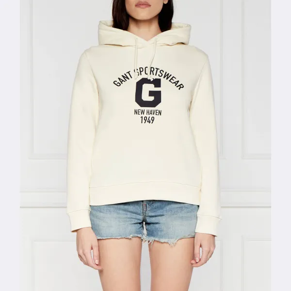 Толстовка свободного кроя Gant, бежевый
Толстовка свободного кроя Gant, бежевый