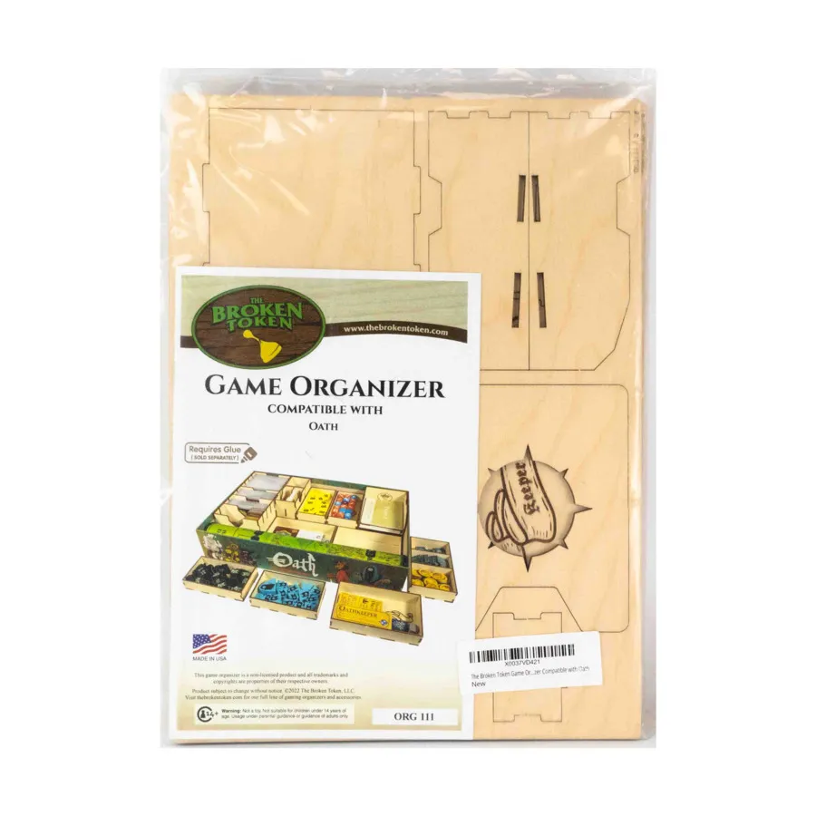 Организатор игры «Клятва», Game Storage Trays (The Broken Token) 
Организатор игры «Клятва», Game Storage Trays (The Broken Token)