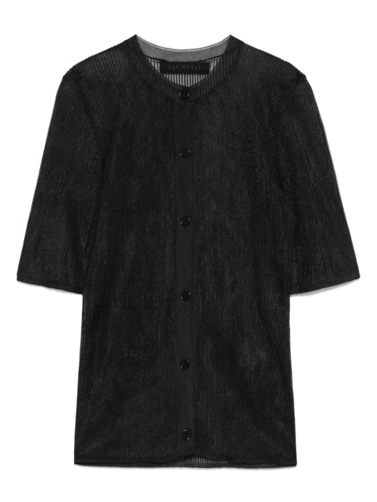 ALAINPAUL кардиган в рубчик, черный
ALAINPAUL кардиган в рубчик, черный