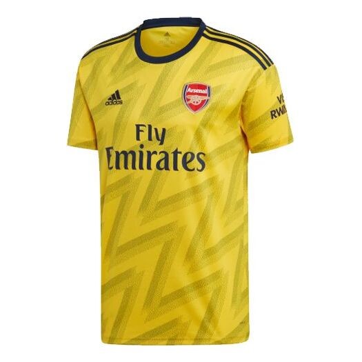 Футболка afc a jersey jsy с круглым вырезом футбол футбольный арсенал выездной турнир Adidas, желтый