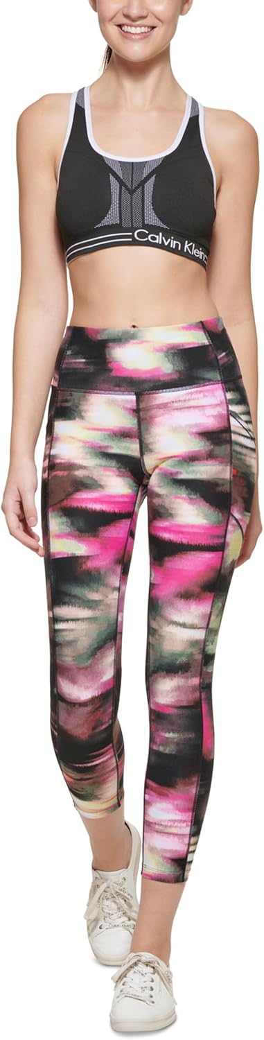 Женские леггинсы Calvin Klein с высокой талией и принтом, с карманами, Floral Blur Radiance
Женские леггинсы Calvin Klein с высокой талией и принтом, с карманами, Floral Blur Radiance