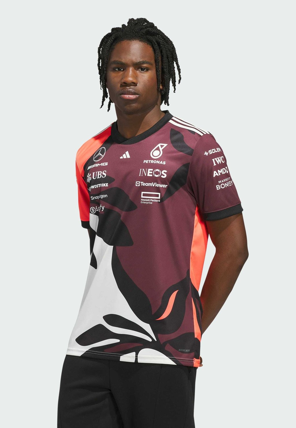 Футболка с принтом Adidas Performance, бургундия
Футболка с принтом Adidas Performance, бургундия