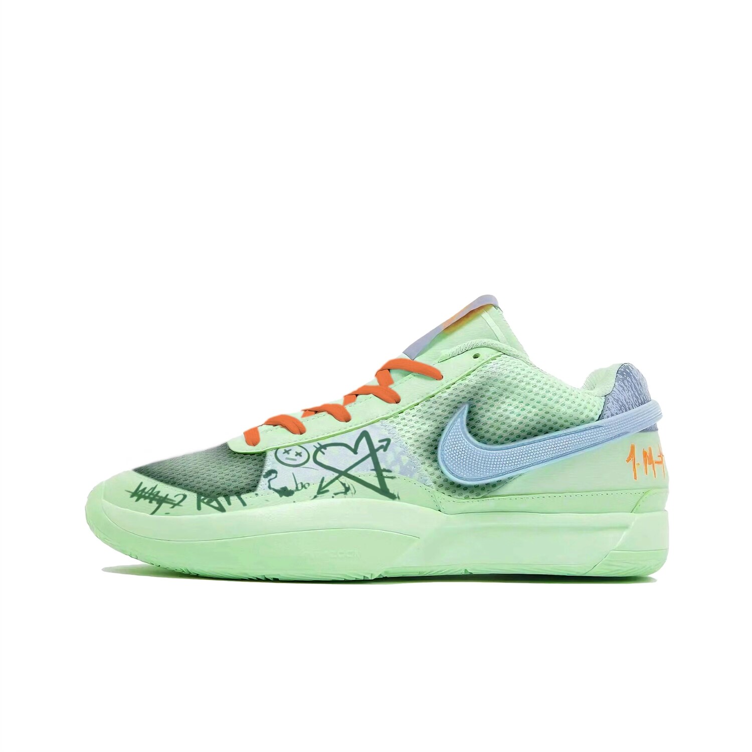 Баскетбольные кроссовки Ja 1 Basketball Shoes Men Low-Top Green Nike 
Баскетбольные кроссовки Ja 1 Basketball Shoes Men Low-Top Green Nike