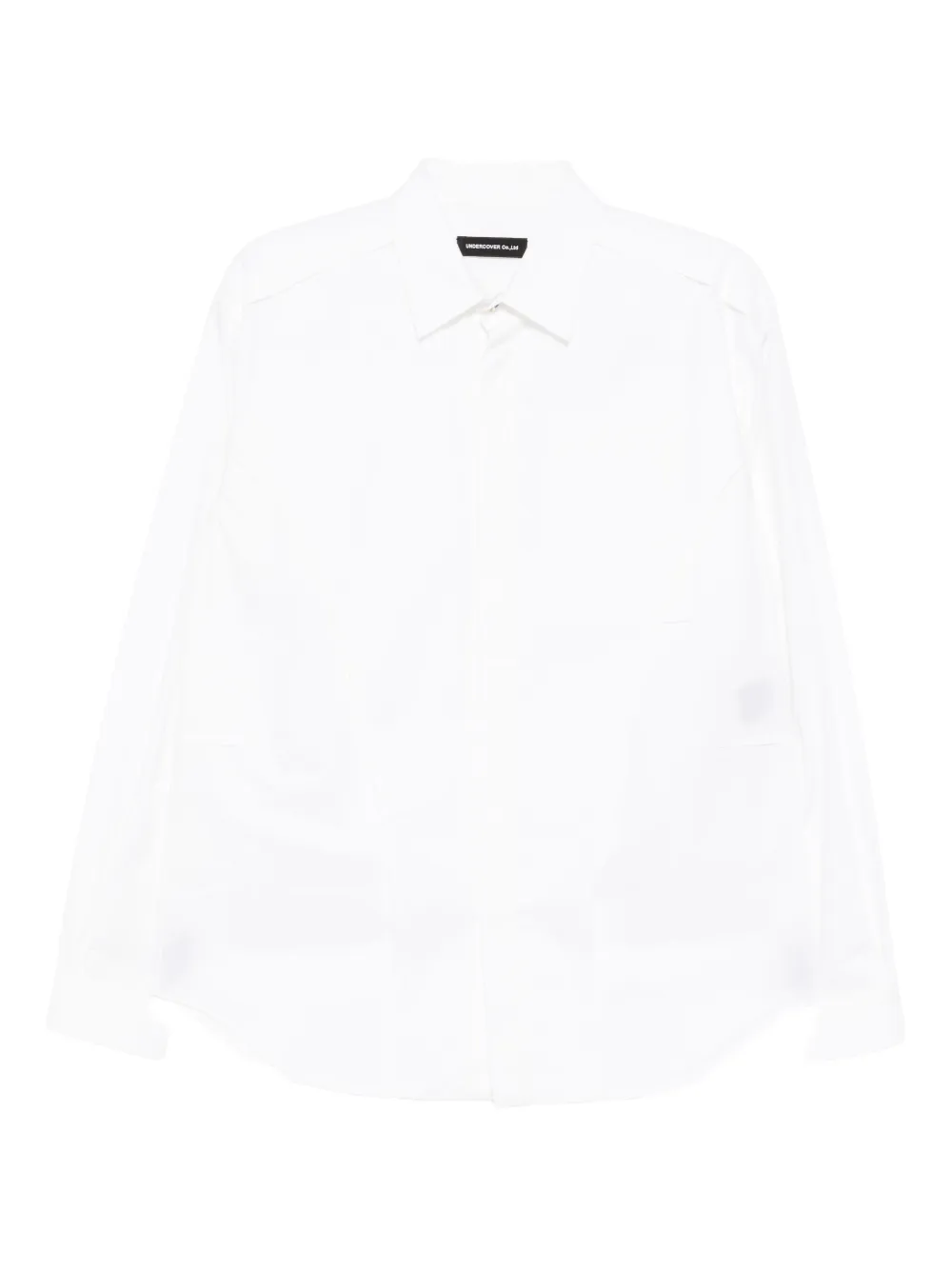 Рубашка с потайной застежкой Undercover, нейтральный
Рубашка с потайной застежкой Undercover, нейтральный