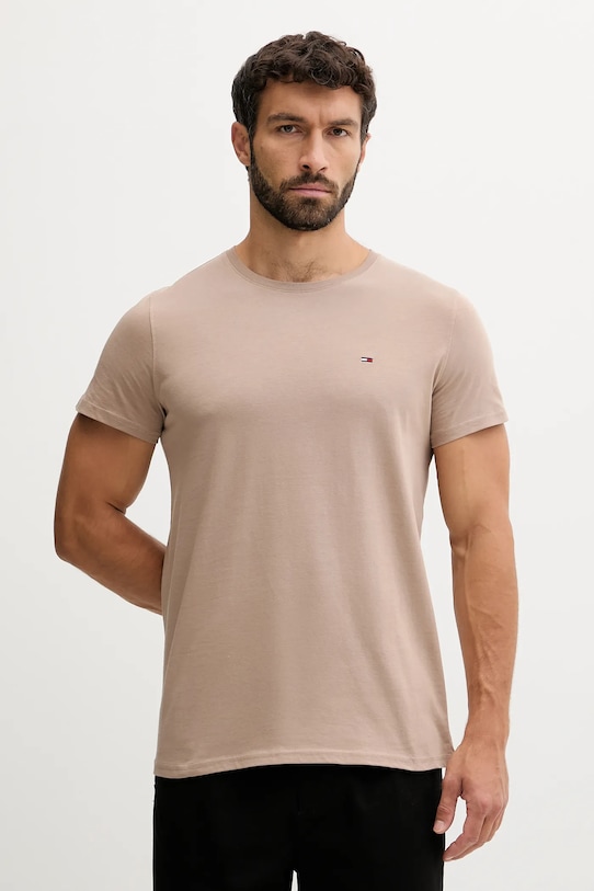 Хлопковая футболка Tommy Jeans, бежевый
Хлопковая футболка Tommy Jeans, бежевый
