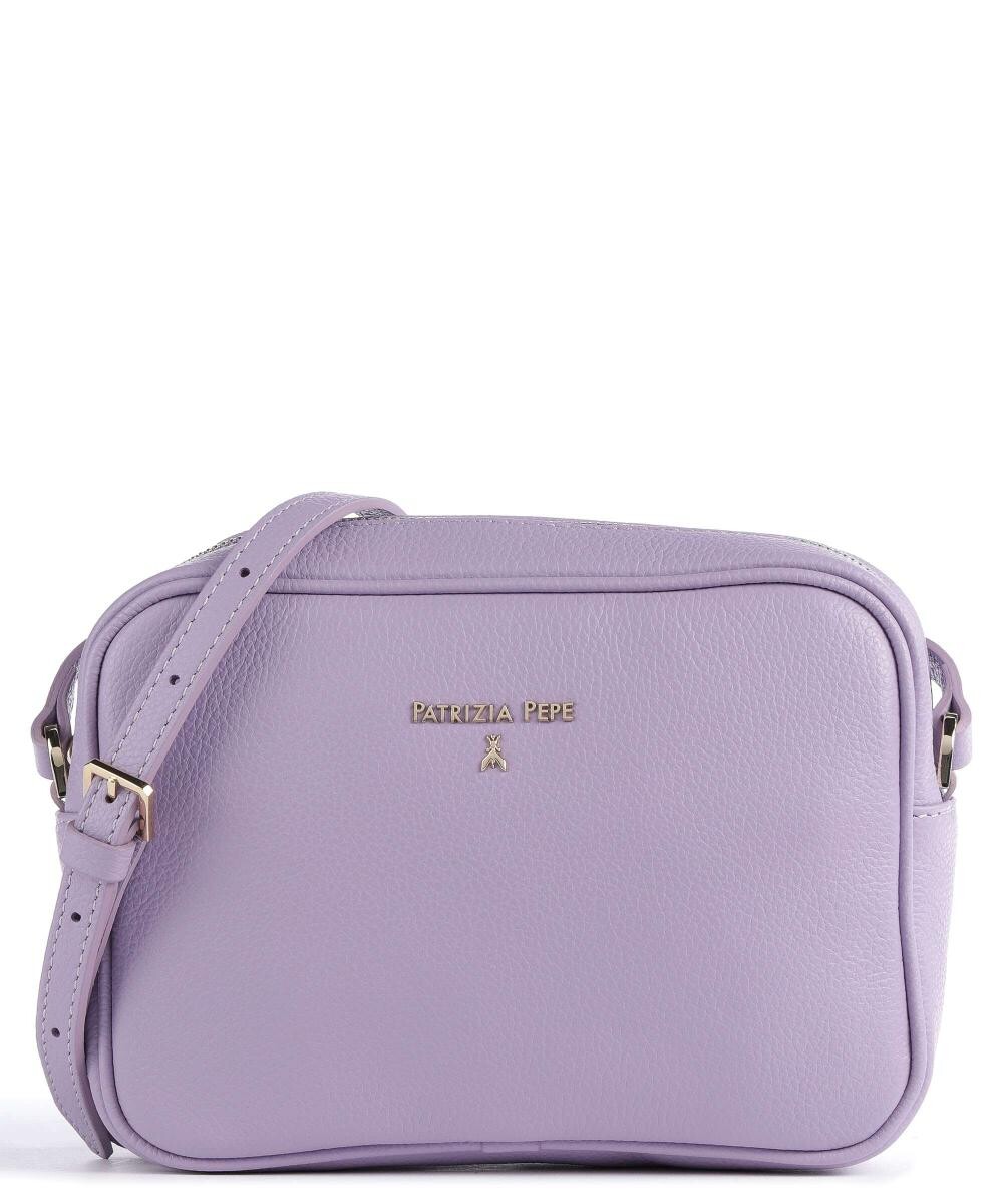 Сумка через плечо из зернистой телячьей кожи Patrizia Pepe, лавандовый
Сумка через плечо из зернистой телячьей кожи Patrizia Pepe, лавандовый
