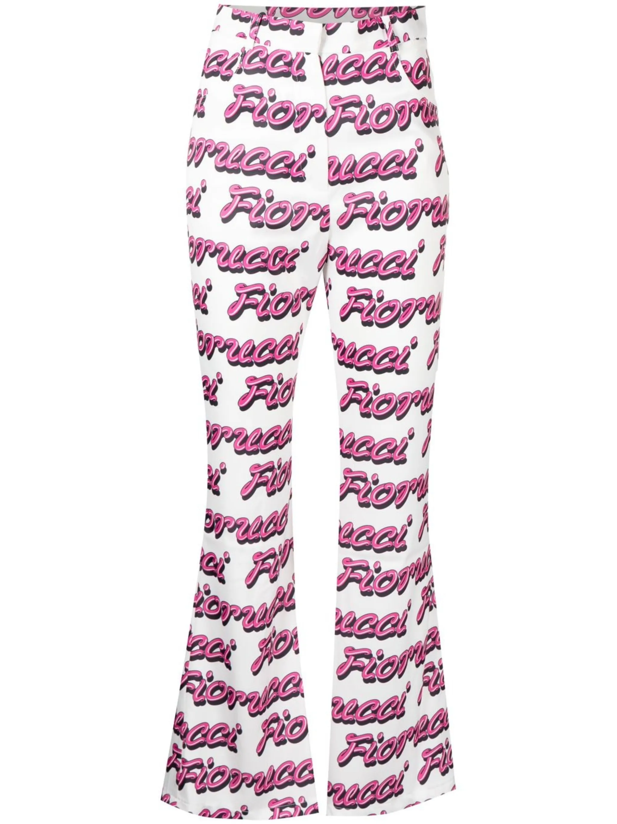 Расклешенные брюки с завышенной талией Fiorucci, белый
Расклешенные брюки с завышенной талией Fiorucci, белый