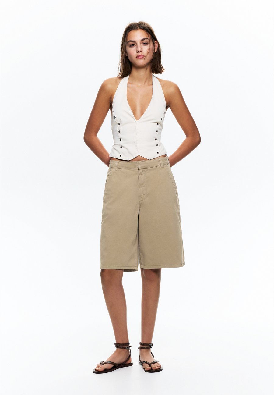 Шорты PULL&BEAR BERMUDA, Ochre
Шорты PULL&BEAR BERMUDA, Ochre