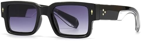 Модные женские солнцезащитные очки в стиле панк с заклепками. Винтажные мужские солнцезащитные очки с градиентным покрытием и защитой от УФ-излучения UV400 MTZJH, Black Gray Gradient
Модные женские солнцезащитные очки в стиле панк с заклепками. Винтажные мужские солнцезащитные очки с градиентным покрытием и защитой от УФ-излучения UV400 MTZJH, Black Gray Gradient