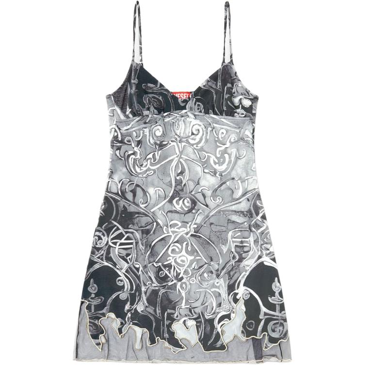 Мини-платье с принтом D Inlay DIESEL, мультиколор
Мини-платье с принтом D Inlay DIESEL, мультиколор