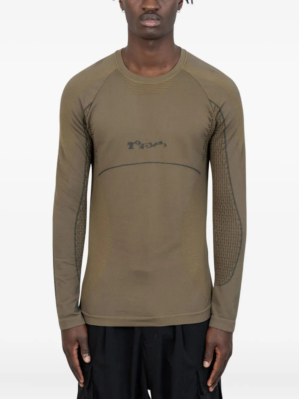 Бесшовный лонгслив ROA, зеленый
Бесшовный лонгслив ROA, зеленый