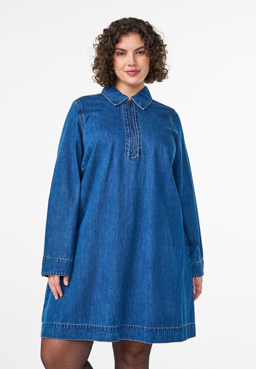 Платье Zizzi Denim dress, Medium Blue Denim/Blue Denim
Платье Zizzi Denim dress, Medium Blue Denim/Blue Denim