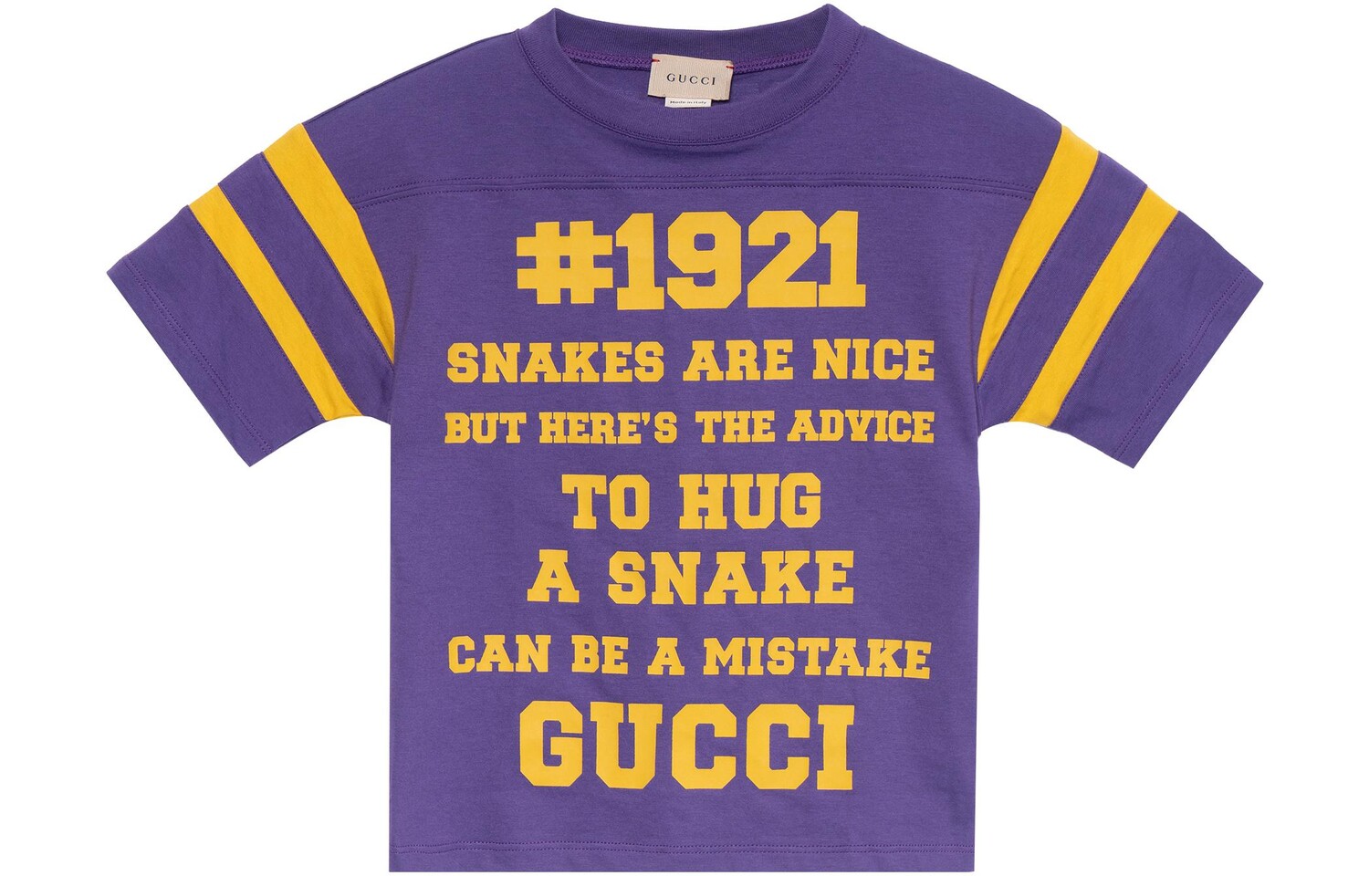 Детская футболка Gucci, фиолетовый
Детская футболка Gucci, фиолетовый