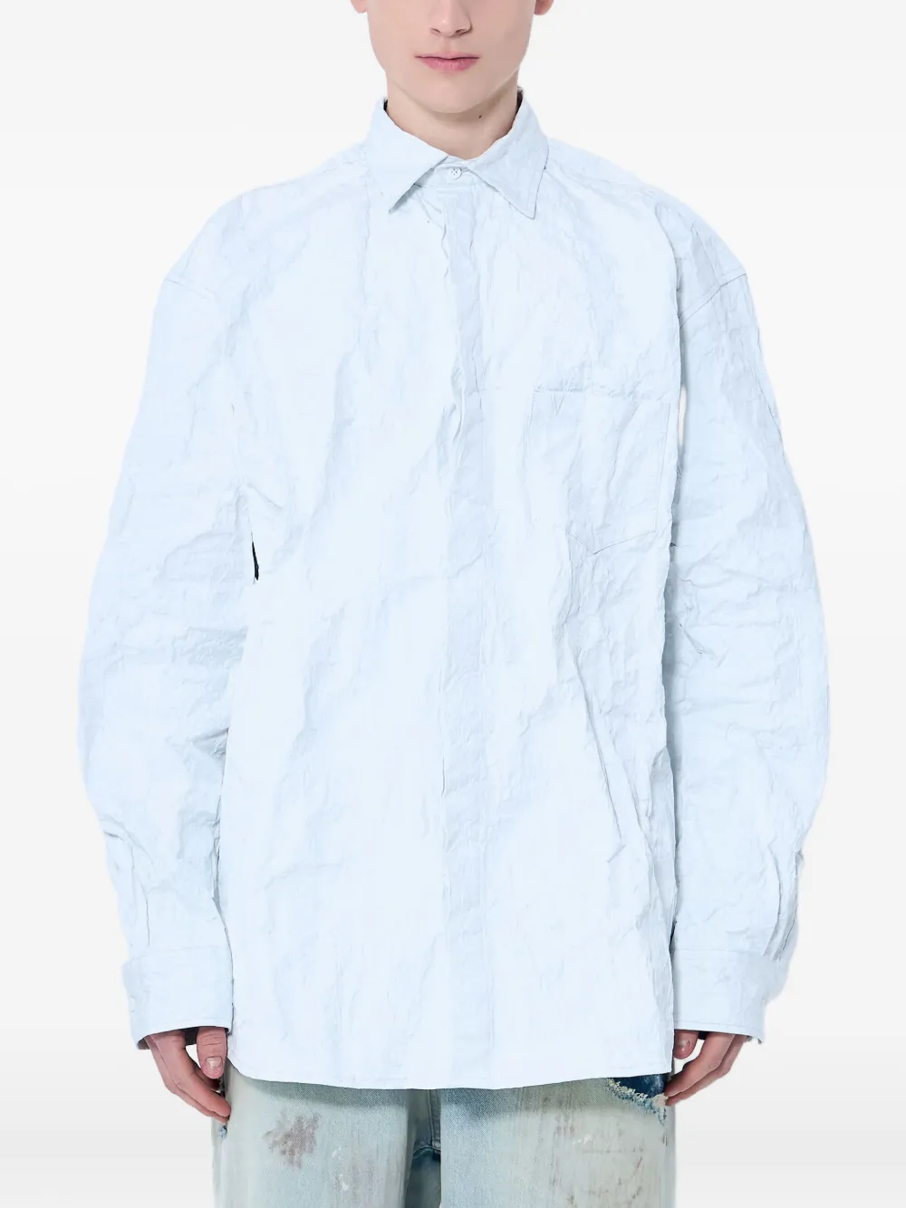 Рубашка на пуговицах VETEMENTS, белый
Рубашка на пуговицах VETEMENTS, белый