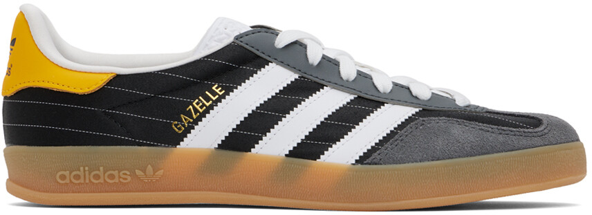 Кроссовки Gazelle Indoor черно-белые Adidas Originals, Core black/Cloud white/Gum
Кроссовки Gazelle Indoor черно-белые Adidas Originals, Core black/Cloud white/Gum