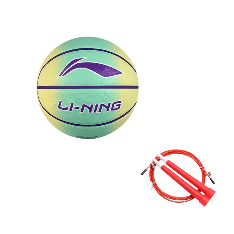 LINING Резиновый баскетбольный мяч yellow green размер 7 тренировочный unisex
LINING Резиновый баскетбольный мяч yellow green размер 7 тренировочный unisex