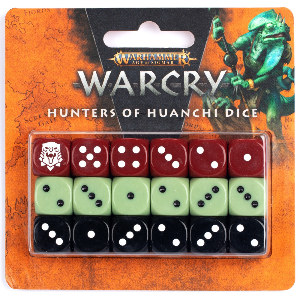 Миниатюра Games Workshop Warcry: Hunters of Huanchi Dice (18) 
Миниатюра Games Workshop Warcry: Hunters of Huanchi Dice (18)