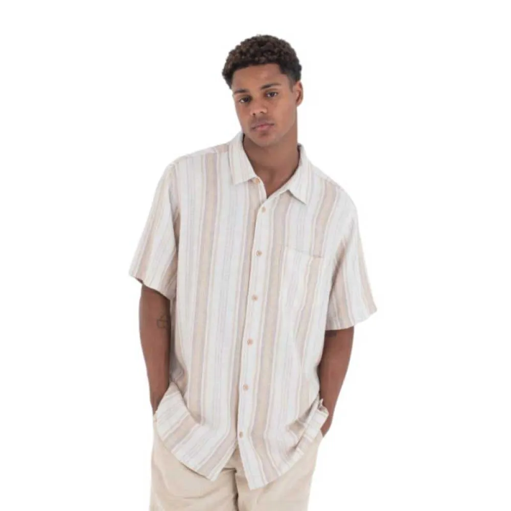 Рубашка с коротким рукавом Hurley Oceanside, бежевый
Рубашка с коротким рукавом Hurley Oceanside, бежевый